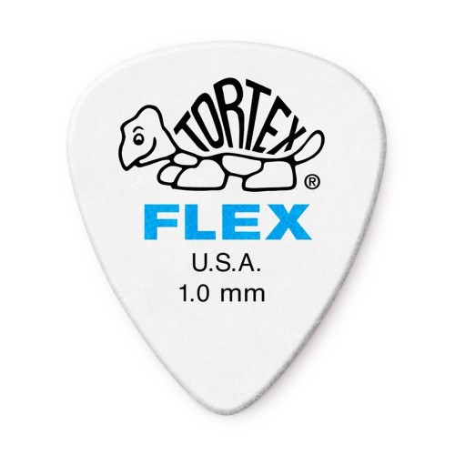 Dunlop Tortex® Flex™ Standard Pick 1.0 mm mediators Dunlop Tortex® Flex™ Standard Pick 1.0 mm mediators
