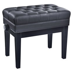 K&M 13986 Deluxe klavieru sols ar glabātuvi