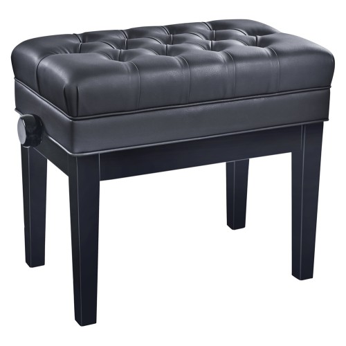K&M 13986 Deluxe klavieru sols ar glabātuvi K&M 13986 Deluxe klavieru sols ar glabātuvi