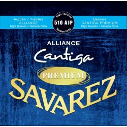 Savarez 510AJP Alliance Cantiga Premium augsta sprieguma klasiskās ģitāras stīgas Savarez 510AJP Alliance Cantiga Premium augsta sprieguma klasiskās ģitāras stīgas