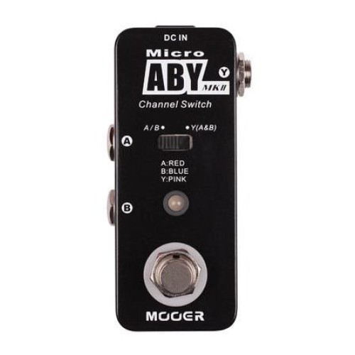 Mooer Micro ABY MKII - ABY slēdzis Mooer Micro ABY MKII - ABY slēdzis