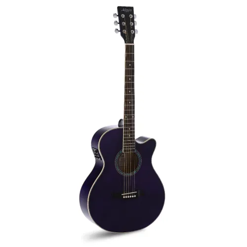 Admira Indiana Cutaway violeta satīna — 4/4 akustiskā ģitāra