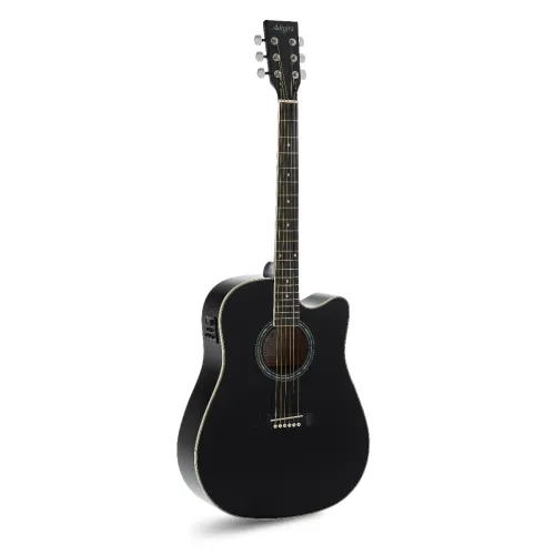 Admira Tennessee Cutaway melna — 4/4 akustiskā ģitāra Admira Tennessee Cutaway melna — 4/4 akustiskā ģitāra