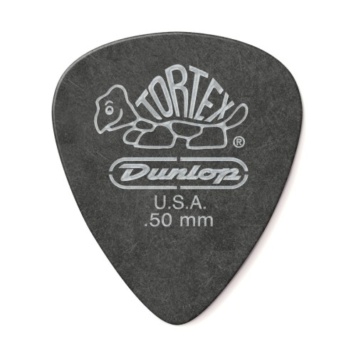 Dunlop Tortex® Pitch Black Standard Pick .50 mm mediators Dunlop Tortex® Pitch Black Standard Pick .50 mm mediators