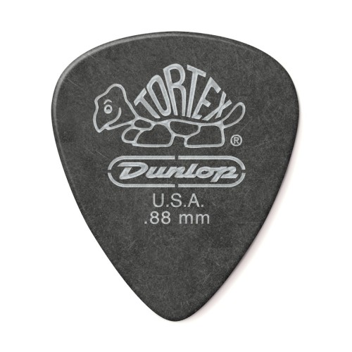 Dunlop Tortex® Pitch Black Standard Pick .88 mm mediators Dunlop Tortex® Pitch Black Standard Pick .88 mm mediators