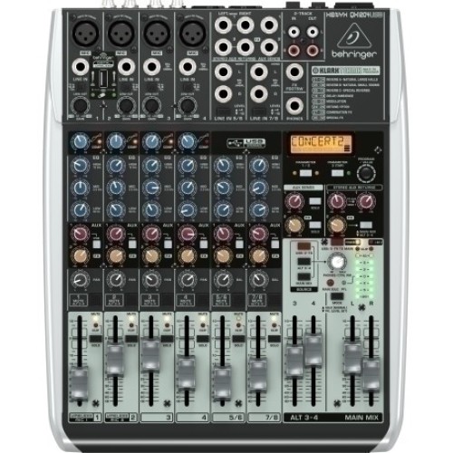 Behringer XENYX QX1204USB — analogā USB mikserpults