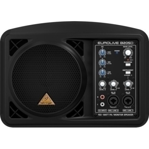 Behringer B205D — kompakta aktīvā monitora skanda