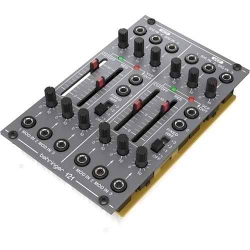 Behringer 121 DUAL VCF — dubults VCF Eurorack modulis Behringer 121 DUAL VCF — dubults VCF Eurorack modulis