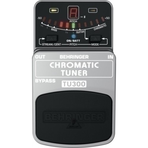 Behringer TU300 — skaņotāja pedālis Behringer TU300 — skaņotāja pedālis