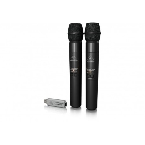 Behringer ULM202USB — divu bezvadu mikrofonu komplekts Behringer ULM202USB — divu bezvadu mikrofonu komplekts