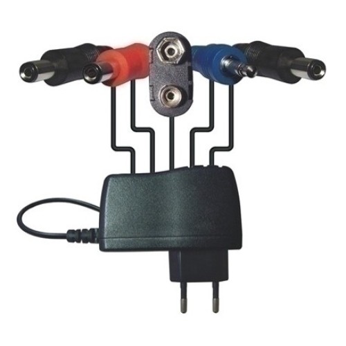 Behringer PSU-HSB-ALL — 9 V pedāļu barošanas komplekts Behringer PSU-HSB-ALL — 9 V pedāļu barošanas komplekts