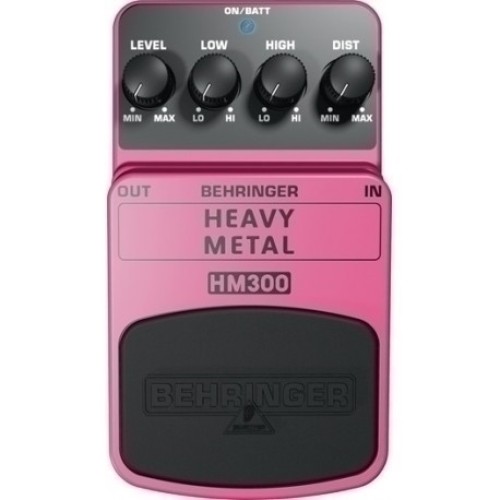 Behringer HM300 — heavy metal distortion pedālis