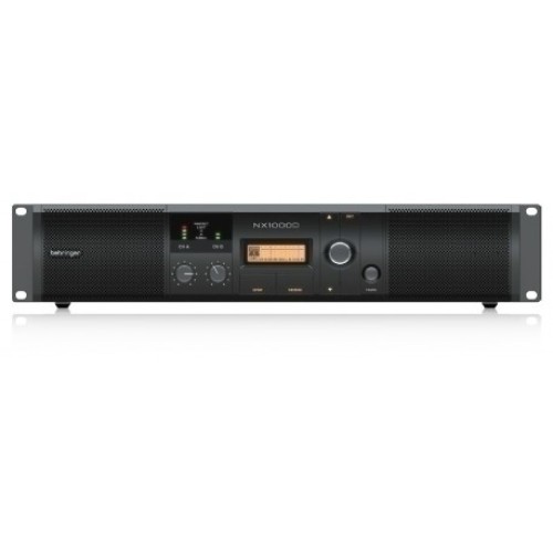 Behringer NX1000D — D klases jaudas pastiprinātājs Behringer NX1000D — D klases jaudas pastiprinātājs