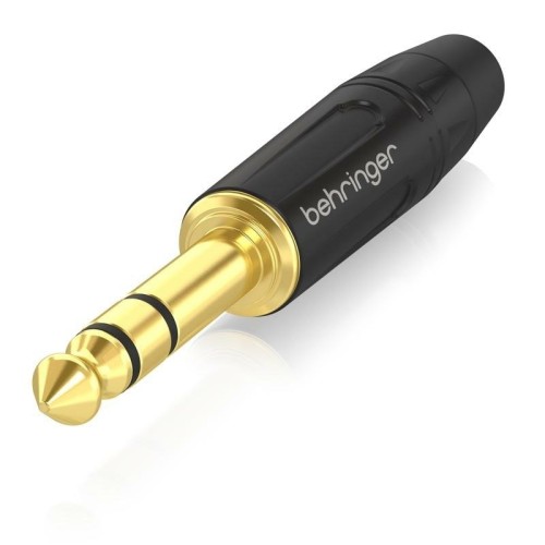 Behringer 4SG-BK — 6,35 mm TRS konektors Behringer 4SG-BK — 6,35 mm TRS konektors