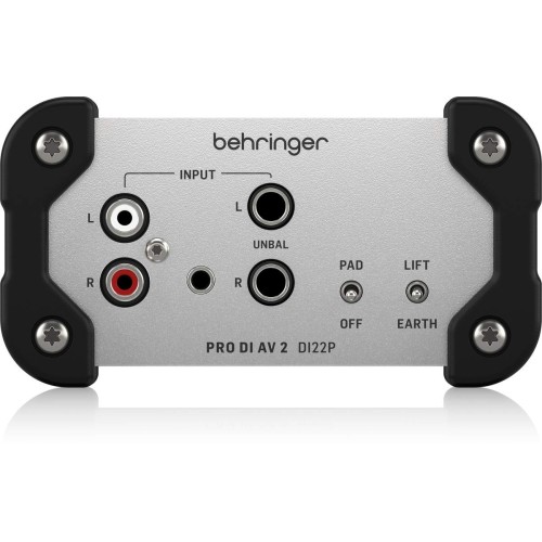 Behringer DI22P — divkanālu pasīvā DI kaste Behringer DI22P — divkanālu pasīvā DI kaste