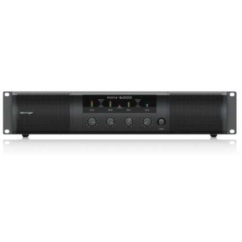 Behringer NX4-6000 — D klases jaudas pastiprinātājs Behringer NX4-6000 — D klases jaudas pastiprinātājs