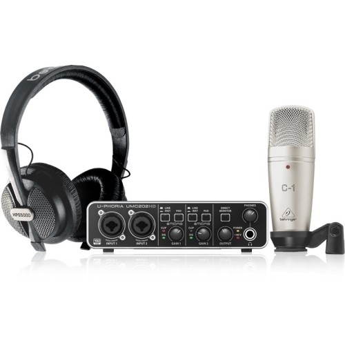 Behringer U-PHORIA STUDIO PRO — mājas ierakstu studijas komplekts Behringer U-PHORIA STUDIO PRO — mājas ierakstu studijas komplekts