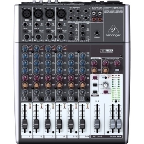 Behringer XENYX 1204USB — analogā USB mikserpults Behringer XENYX 1204USB — analogā USB mikserpults