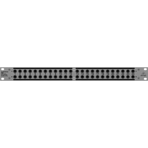 Behringer PX3000 — simetrisks patchbay panelis Behringer PX3000 — simetrisks patchbay panelis