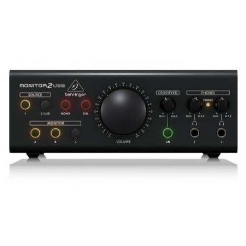 Behringer MONITOR2USB — studijas monitoru kontrolieris
