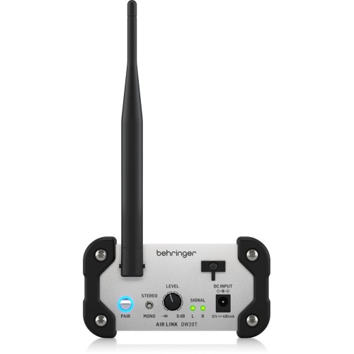 Behringer DW20T — bezvadu audio raidītājs Behringer DW20T — bezvadu audio raidītājs