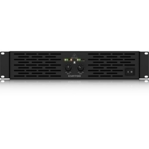 Behringer KM1700 — stereo jaudas pastiprinātājs Behringer KM1700 — stereo jaudas pastiprinātājs