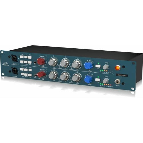 Behringer 1273 — divkanālu priekšpastiprinātājs ar ekvalaizeru Behringer 1273 — divkanālu priekšpastiprinātājs ar ekvalaizeru