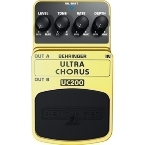 Behringer UC200 — chorus pedālis Behringer UC200 — chorus pedālis