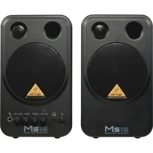 Behringer MS16 — aktīvo monitoru pāris Behringer MS16 — aktīvo monitoru pāris