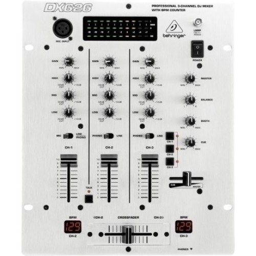 Behringer DX626 — DJ mikserpults Behringer DX626 — DJ mikserpults