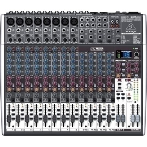 Behringer XENYX X2222USB — analogā USB mikserpults
