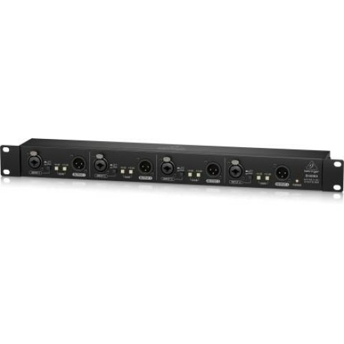 Behringer DI4800A — četru kanālu aktīvā DI kārba Behringer DI4800A — četru kanālu aktīvā DI kārba