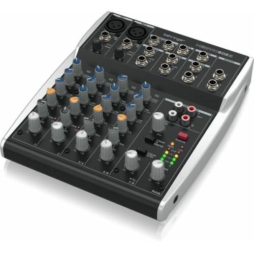 Behringer XENYX 802S — analogā USB mikserpults Behringer XENYX 802S — analogā USB mikserpults