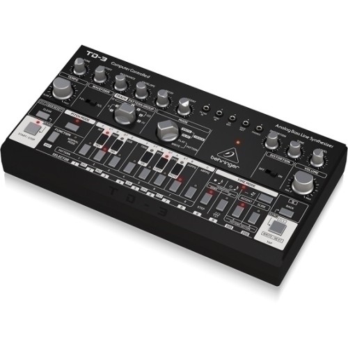 Behringer TD-3-BK — analogais basa sintezators Behringer TD-3-BK — analogais basa sintezators