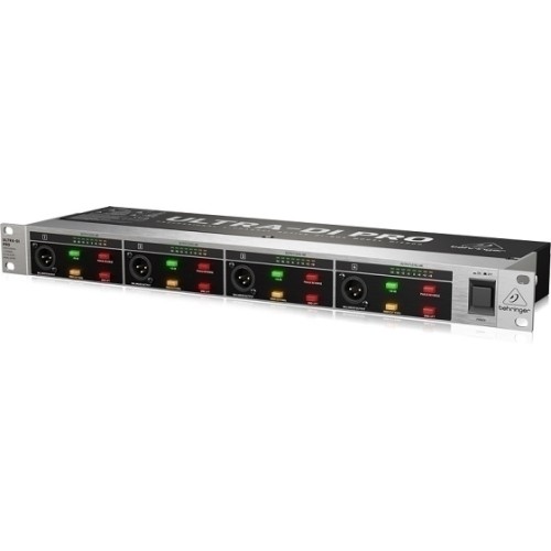 Behringer DI4000 V2 — četru kanālu aktīvā DI kārba
