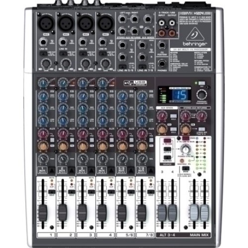 Behringer XENYX X1204USB — analogā USB mikserpults