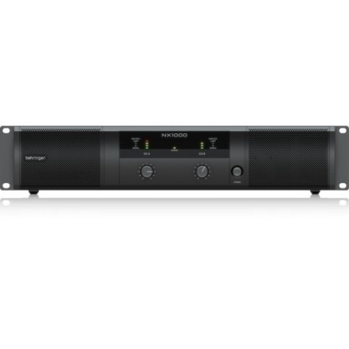 Behringer NX1000 — D klases jaudas pastiprinātājs Behringer NX1000 — D klases jaudas pastiprinātājs