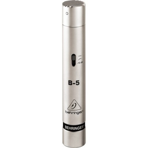 Behringer B-5 — maināmu kapsulu kondensatora mikrofons Behringer B-5 — maināmu kapsulu kondensatora mikrofons