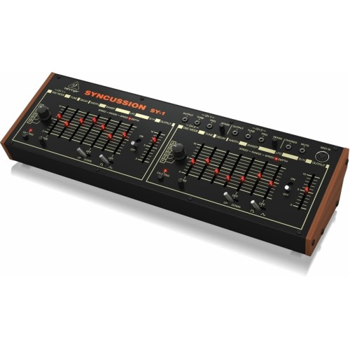 Behringer SYNCUSSION SY-1 — analogais perkusiju sintezators Behringer SYNCUSSION SY-1 — analogais perkusiju sintezators