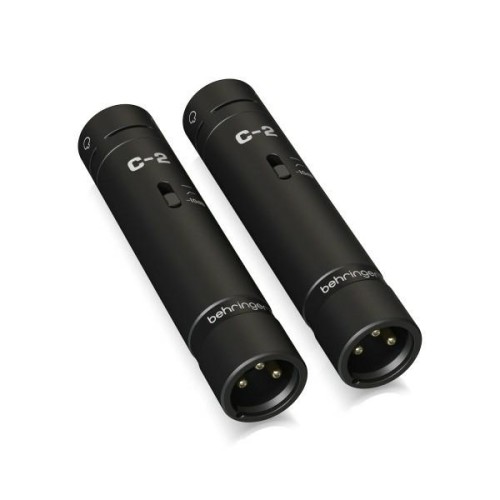 Behringer C-2 DARK — kondensatora mikrofonu pāris Behringer C-2 DARK — kondensatora mikrofonu pāris