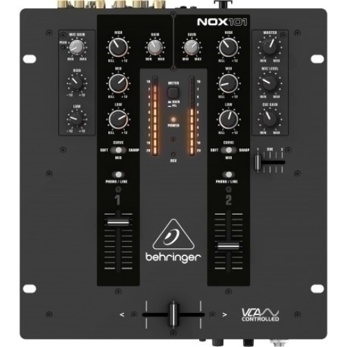 Behringer NOX101 — DJ mikserpults Behringer NOX101 — DJ mikserpults