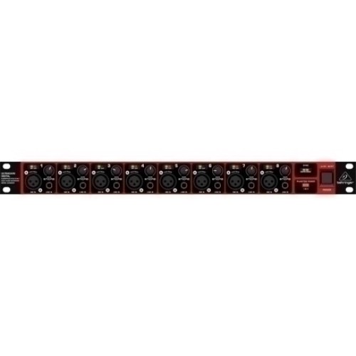 Behringer ADA8200 — 8 kanālu ADAT priekšpastiprinātājs Behringer ADA8200 — 8 kanālu ADAT priekšpastiprinātājs