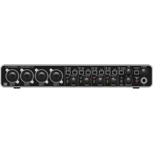 Behringer UMC404HD — USB audio un MIDI interfeiss
