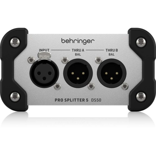 Behringer DS50 — pasīvais signāla sadalītājs Behringer DS50 — pasīvais signāla sadalītājs