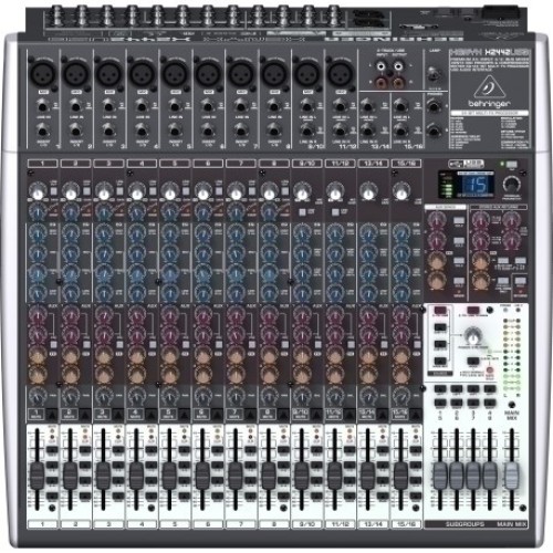 Behringer XENYX X2442USB — analogā USB mikserpults
