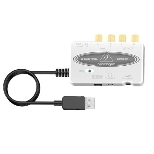 Behringer UCA202 — USB skaņas karte
