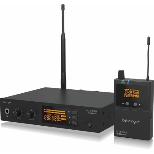 Behringer UL1000G2 — bezvadu ausu monitoru sistēma Behringer UL1000G2 — bezvadu ausu monitoru sistēma