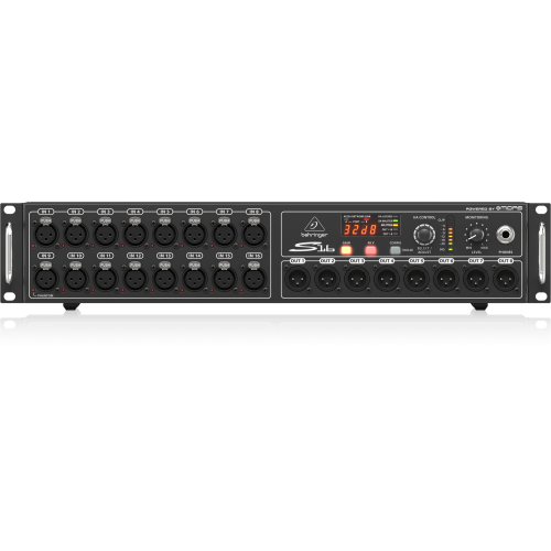 Behringer S16 — digitālā skatuves kārba Behringer S16 — digitālā skatuves kārba