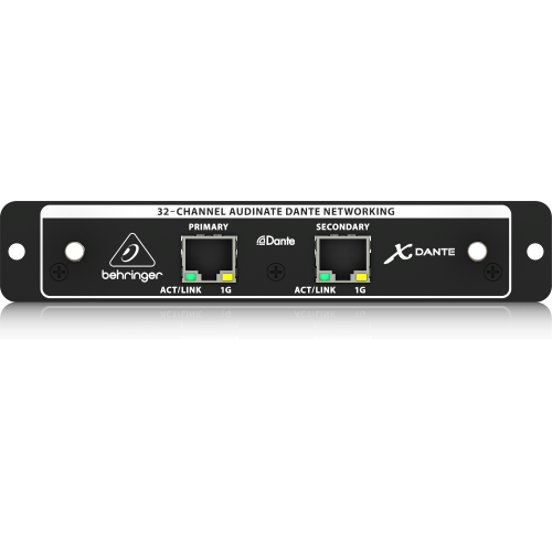Behringer X-DANTE — Dante karte X32 pultīm Behringer X-DANTE — Dante karte X32 pultīm