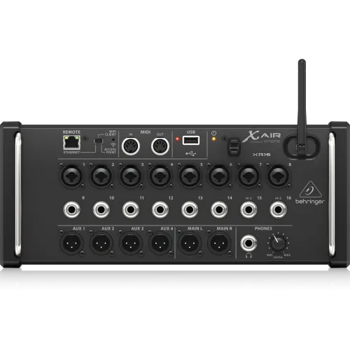 Behringer XR16 — ar planšeti vadāms digitālais mikseris Behringer XR16 — ar planšeti vadāms digitālais mikseris